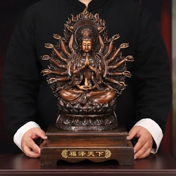 Avalokitesvara Buddha Decoration, Fortunate Thousand Hands, Household Decoration, Office Housewarming Gift