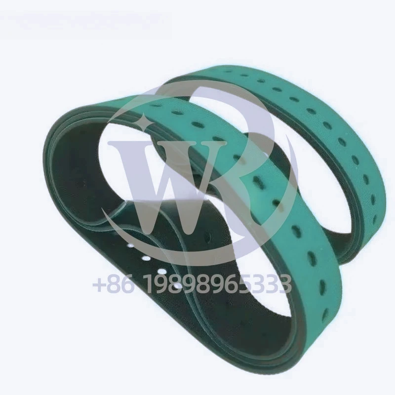 Heidelberg SM74 CD74 SM102 Perforated Green Paper Belt Suction Belt Heidelberg Parts