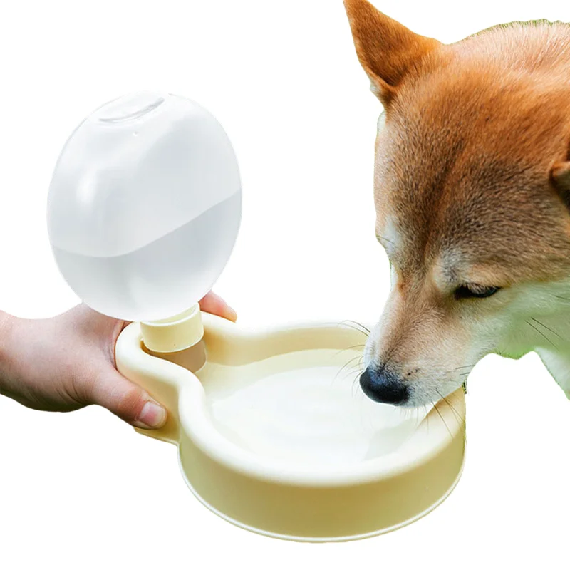 

Portable Dog Cat Water Bottle Storage Food Water Container Puppy Pets dogs Feeder Bowl Outdoor Travel Pet supplies