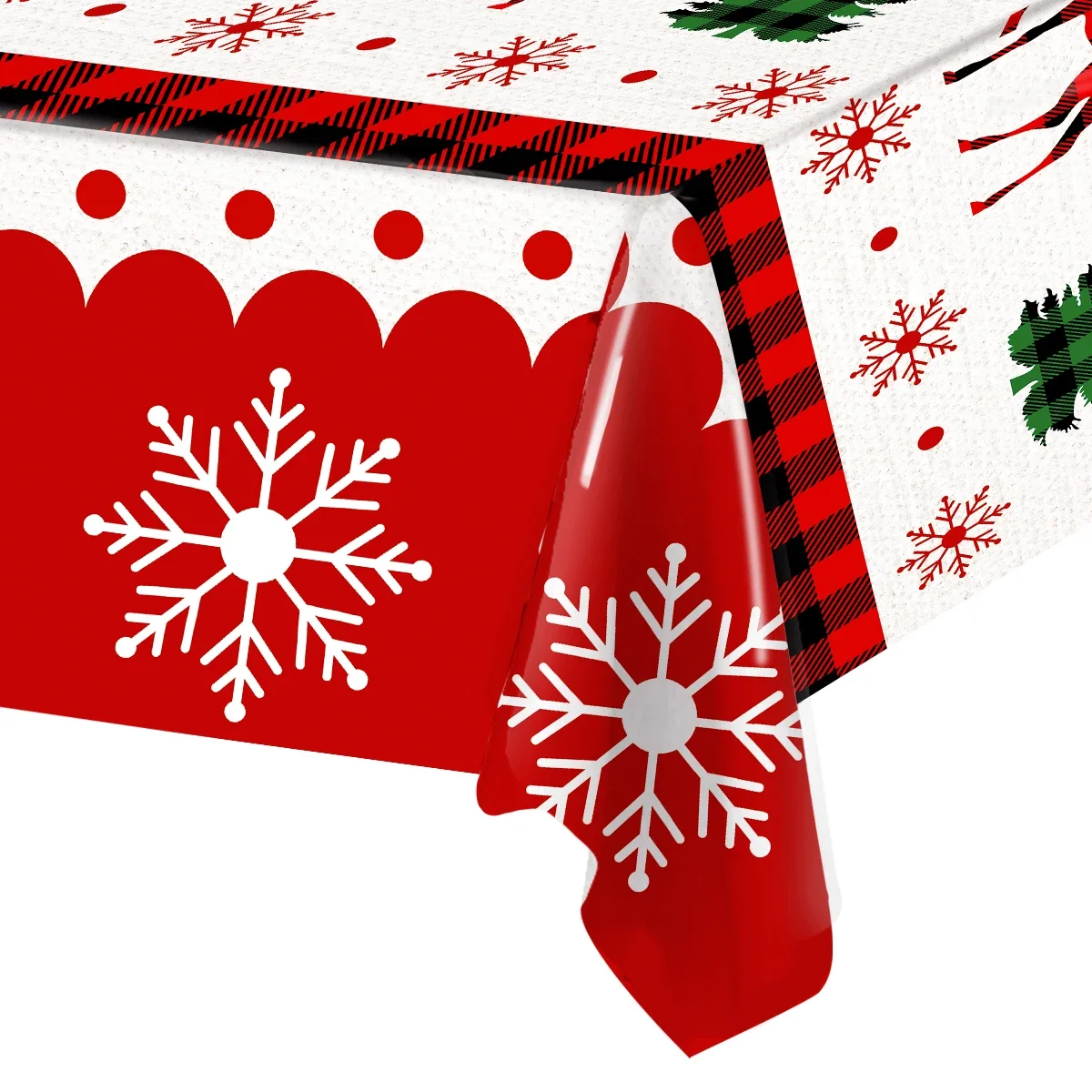 

Рождественская скатерть Рождество с Рождеством Декор для дома Рождественские подарки Navidad Natal Новый год покрытие стола