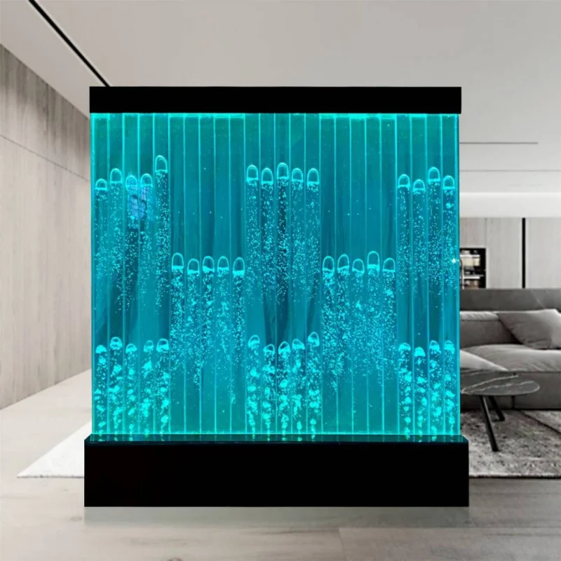 custom.New Style Wall Decoration Led Hot Sale Dancing Bubble Illuminated Panel House & Office
