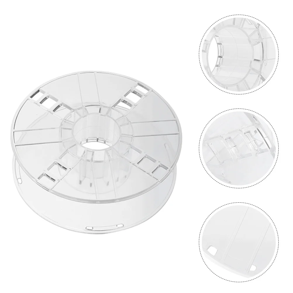 

3Pcs Plastic Wire Reel Cord Organizer Portable Extension Cord Holder Cable Storage Cable Reel Spool Storage Spool for Wire