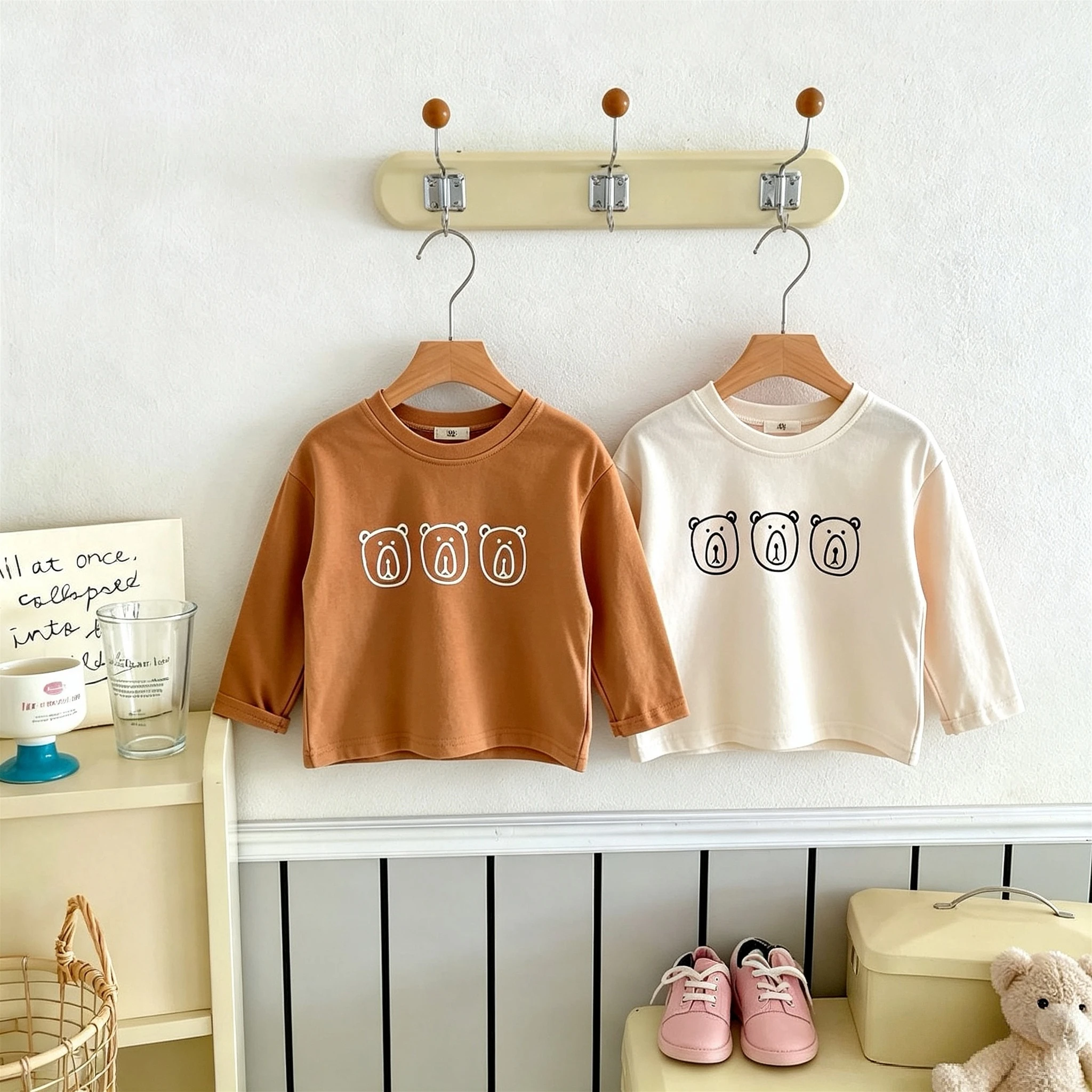 Baby Boy Clothes Autumn Long Sleeve T-shirt Tops Korean Casual Versatile Kids Bottoming Shirt Crewneck Blouse Children's Wear