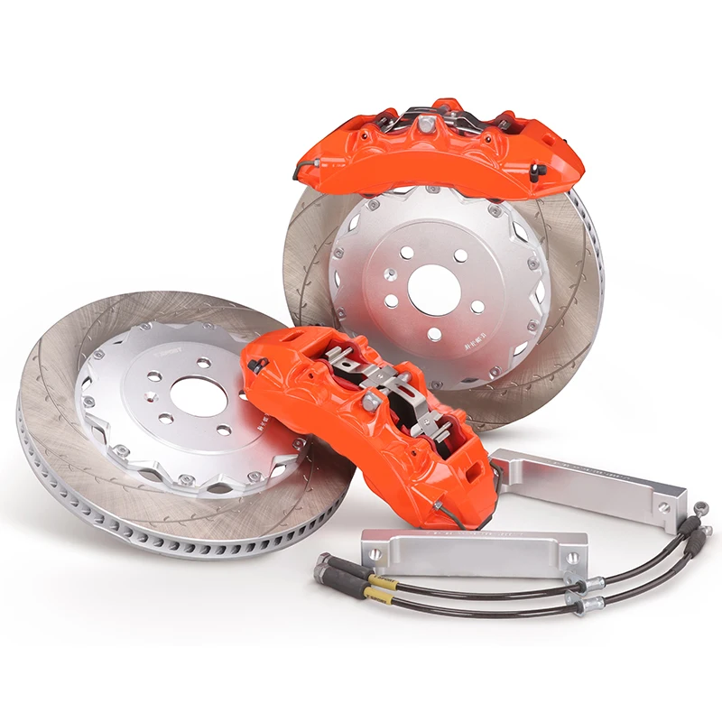 Brake Caliper CNC Set GT6 for  E46/E65/E92/E93/E90/X5 E70/X3 F25 Big Brake Kit 6 Piston with 355MM 380MM 405MM Steel Rotor