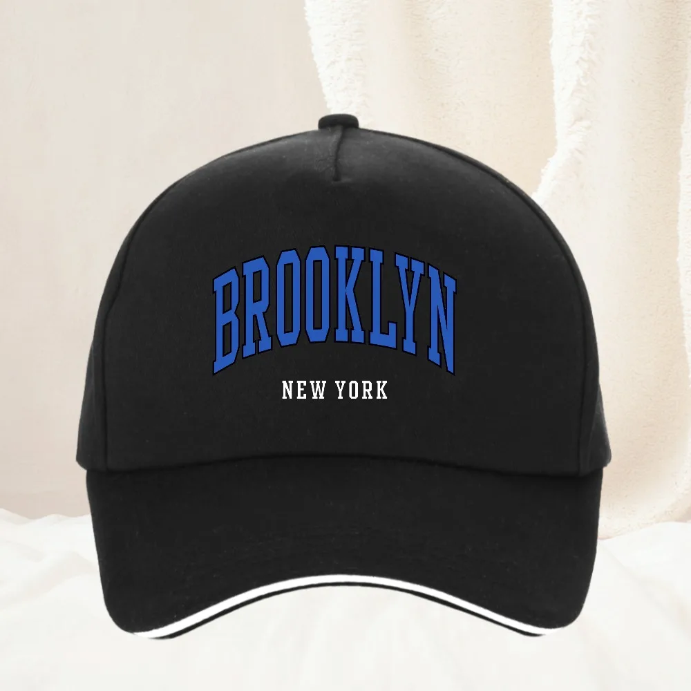 

Brooklyn New York Spring Summer Men Women Cotton Adjustable Casual Hat Hip Hop Streetwear Sun Hats