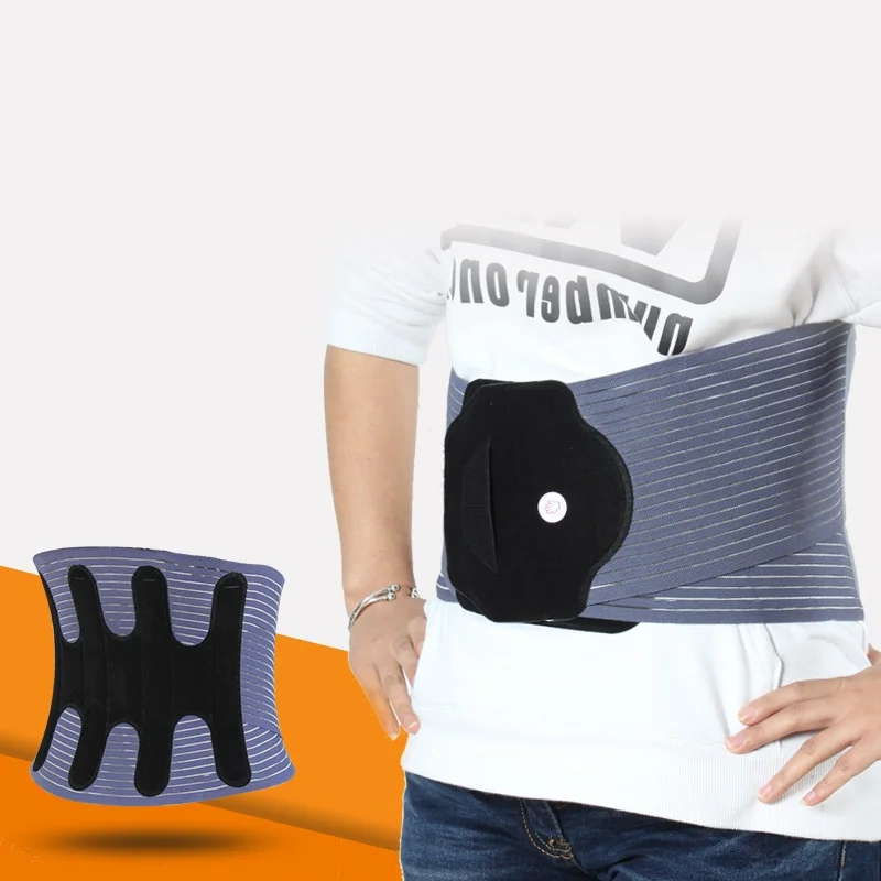 

Wide Back Brace Lumbar Support Belt Compression Waist Trainer Support for Men Women Office Workout Exercise Back Pain Relief