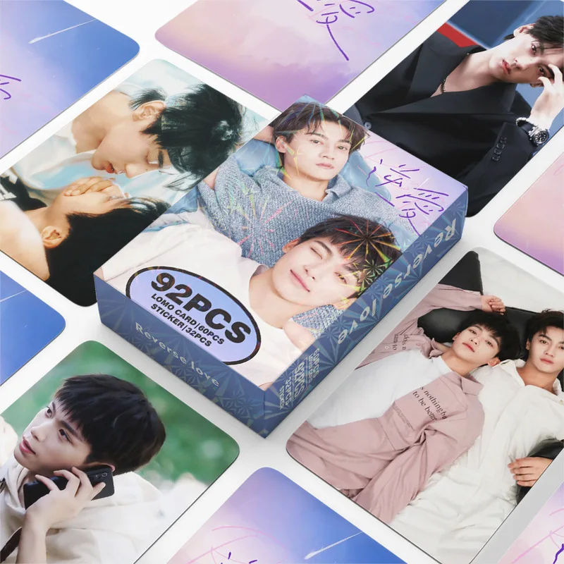 92pcsXiaoka Reverse Love Collection Photo Card Celebrity Merchandise Planner StickersLOMOCard, greeting card, gift card
