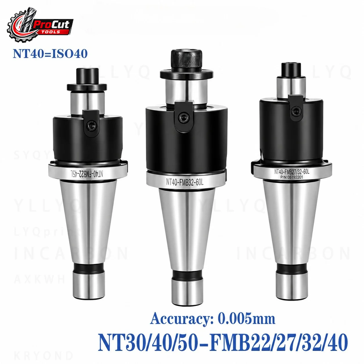 NT30 NT40 NT50 ISO40 ISO50 FMB Tool Holder FMB16 FMB22 FMB27 FMB32 FMB40 for 300R 400R EMR MFWN900 Milling Cutter