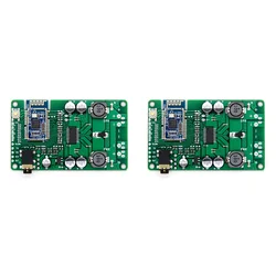 2X Bluetooth 5.0 Amplifier Board TWS AUX 20W/30W Serial Port to Change Name Mono Stereo Module(Support Call)