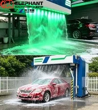 Fully Automatic Car Wash Equipment Fast Wash Contactless Car Washing Machine With Water Recycling PLC Control