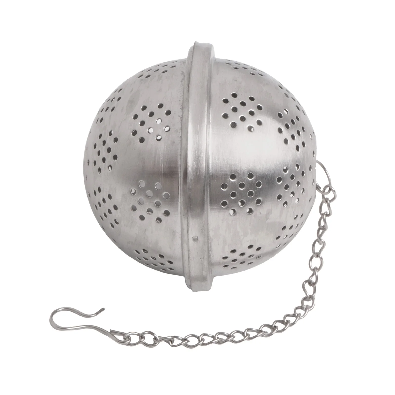 كرات توابل عملية عالية الجودة، مصفاة كروية، وصلة ملولبة، فلتر شاي مع مصفاة مصفاة سلسلة