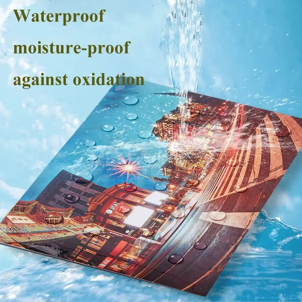 50 Sheets Waterproof Cold Laminating Film A6 Hologram Star Dot Self-adhesive Paper film DIY Package Card Photo Laminating Film