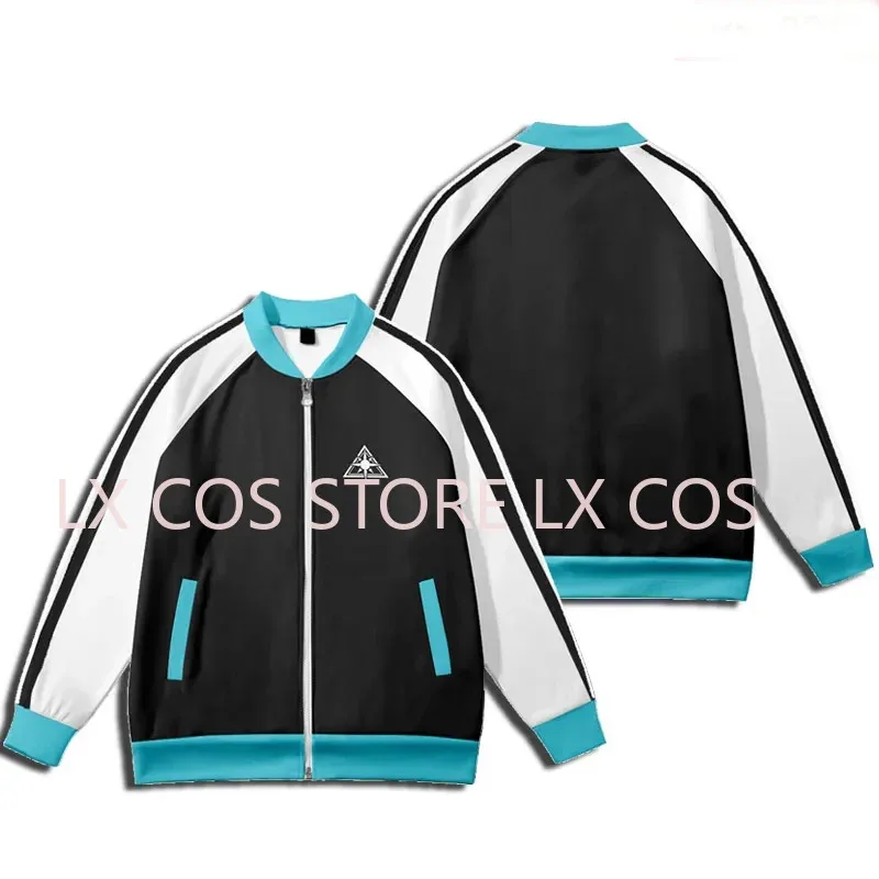 

Game Blue Archive Shiroko Sunaookami Coat Cosplay Hoodie Baseball uniform Costume