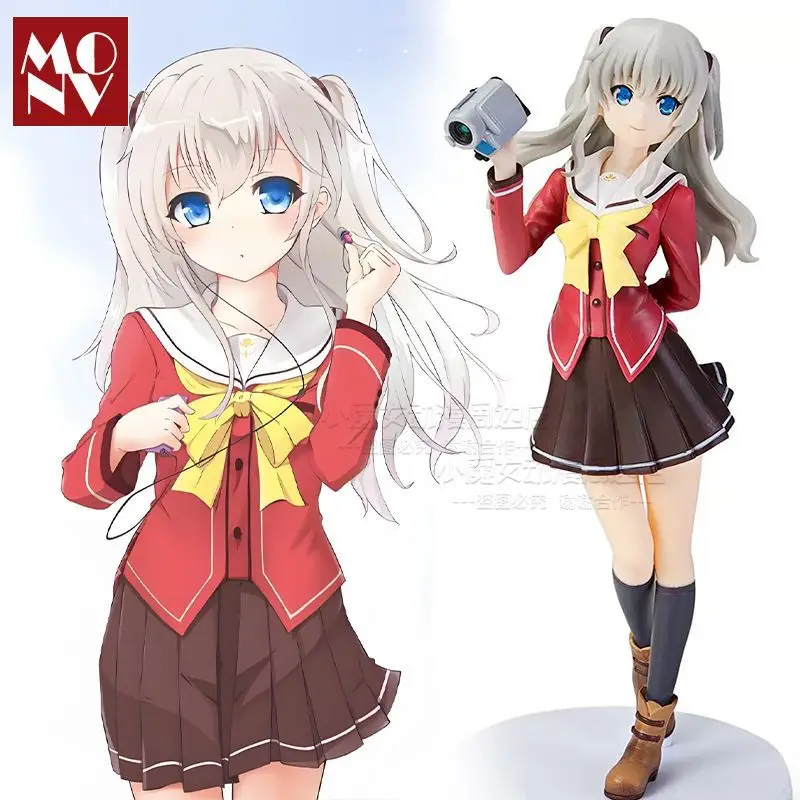 

Charlotte 1/6 Action Figure - Tomori Nao PVC Desk Decoration Statue Collection Model Toy for Kids Birthday Gifts