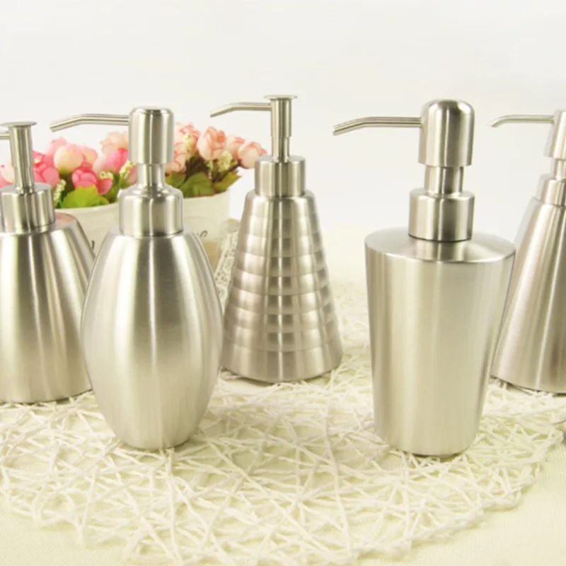 

2024 Дома/Отель Ванная комната 304 Нержавеющая сталь 304 Разделенная бутылка Креативный многофункциональный портативный дозатор жидкого мыла LH505