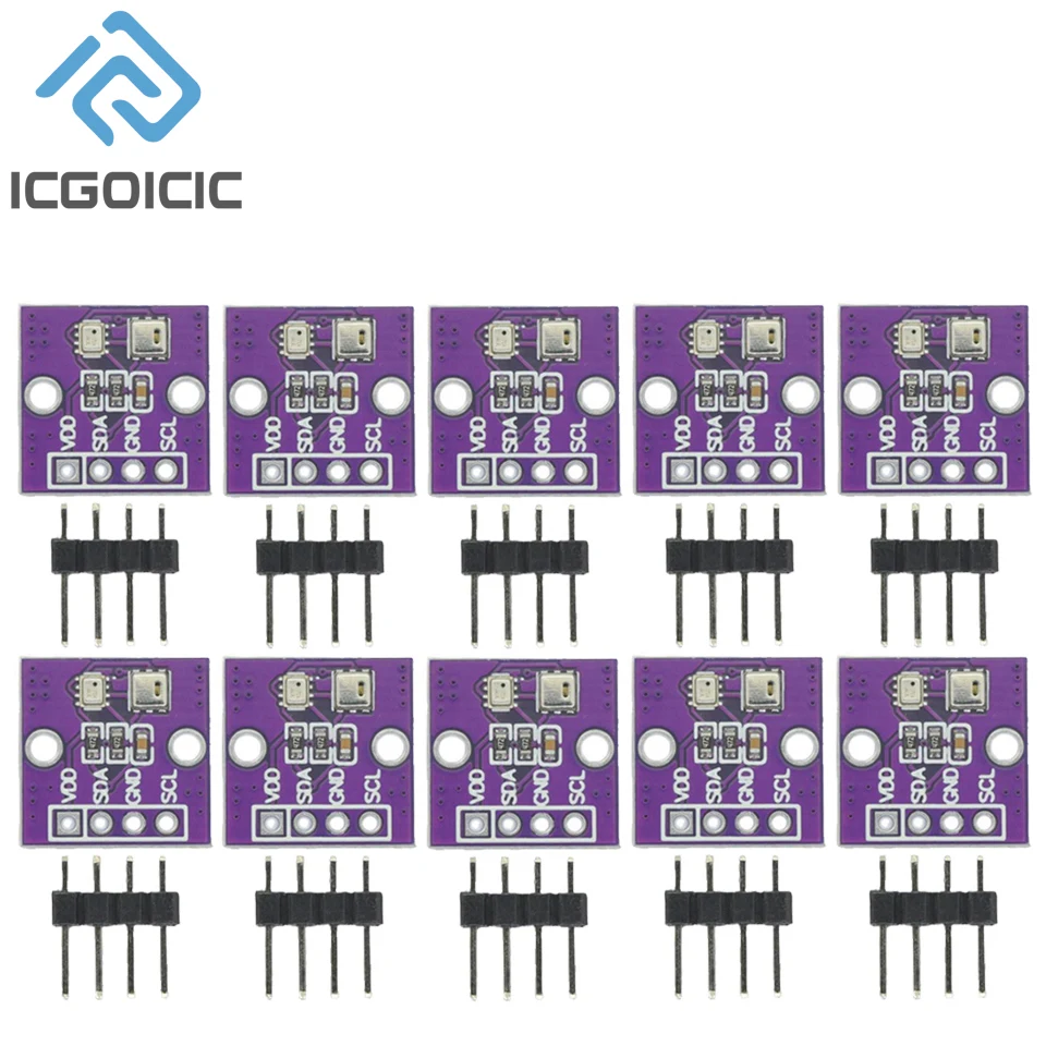 1-10pcs AHT20+BMP280 Temperature Humidity And Air Pressure Module High-precision Digital Temperature Humidity Air Sensor