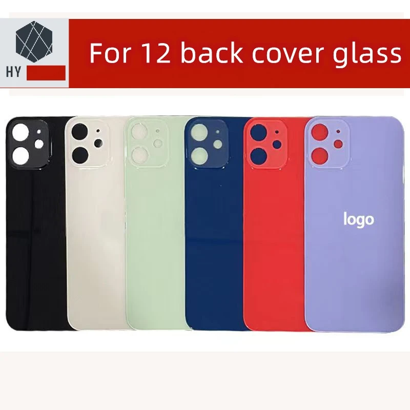 10pcs for IPhone X XR XS Max 11 PRO 12 13 14PRO max Back Shell Door, Large Camera Hole Replacement Rear Battery Glass Cover