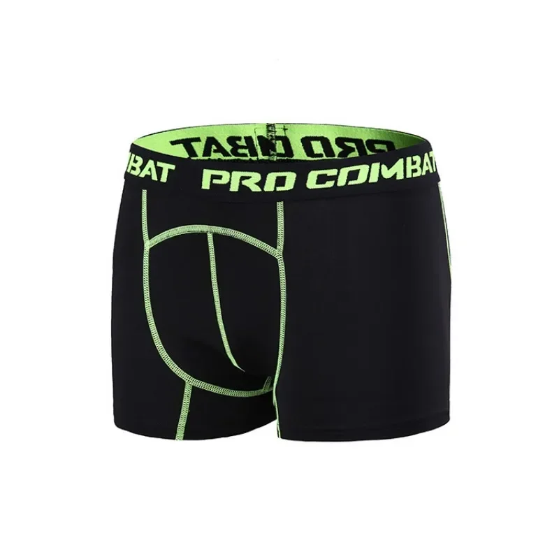 Boxer gambe Anti-abrasione traspiranti 2024 nuove mutandine da corsa attillate sportive Boxer da uomo ad asciugatura rapida estivo, pantaloncini da