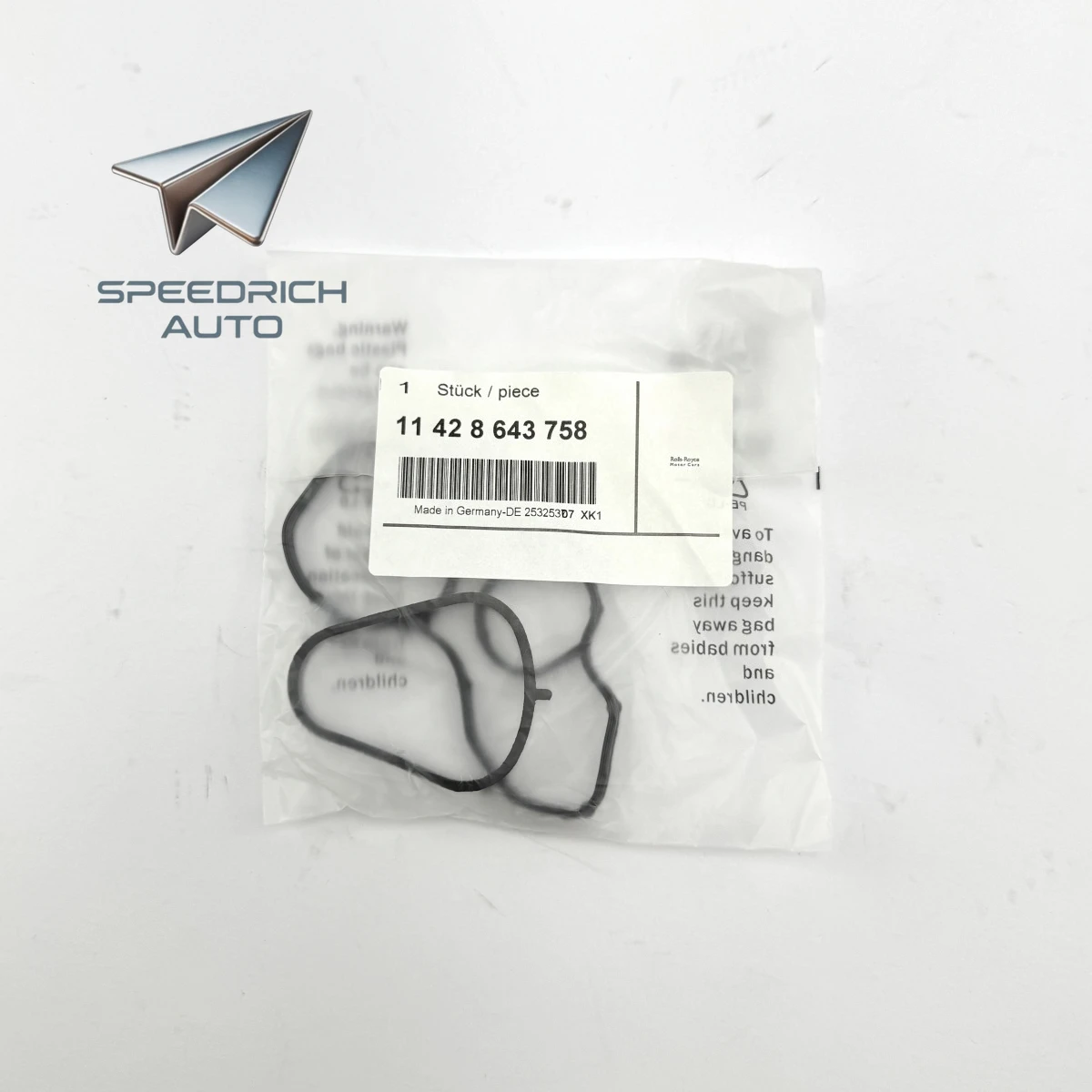 

11428643758 11427557009 Уплотнительные элементы для BMW MINI R56 LCI / Paceman R61 / Countryman R60 / Roadster R59 / Coupé R58 / R57