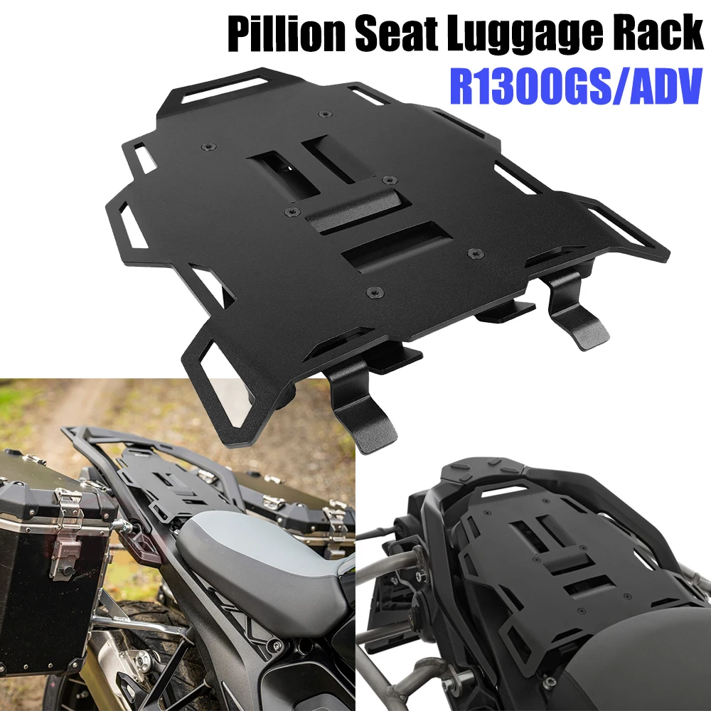 

Motorcycle Rear Seat Plate Luggage Racks Panel Rails Pillion Accessories For BMW R1300GS GS1300 R 1300 GS 2023-2026 Bracket