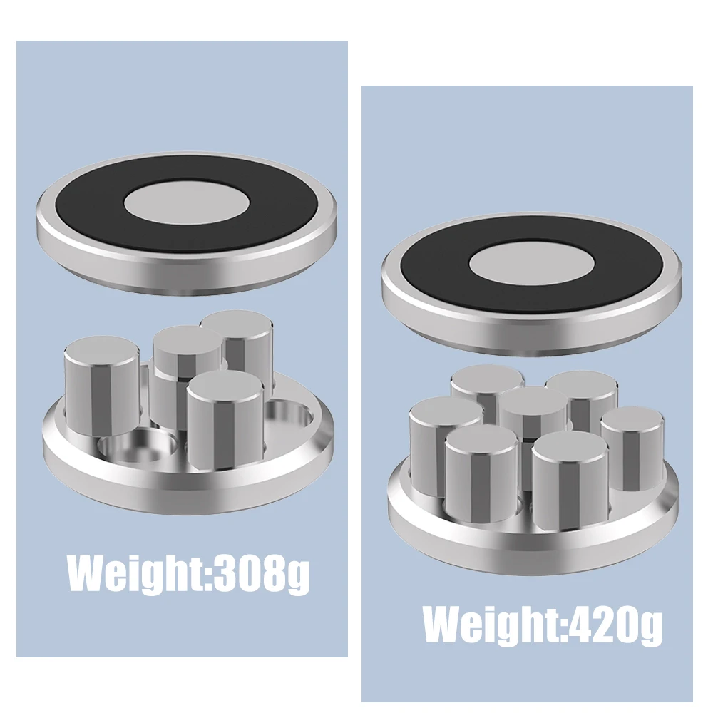 ارتفاع LP الفينيل الفولاذ المقاوم للصدأ القرص استقرار قابل للتعديل تسجيل الوزن تركيبات القرص الدوار استقرار الدقة المثبط