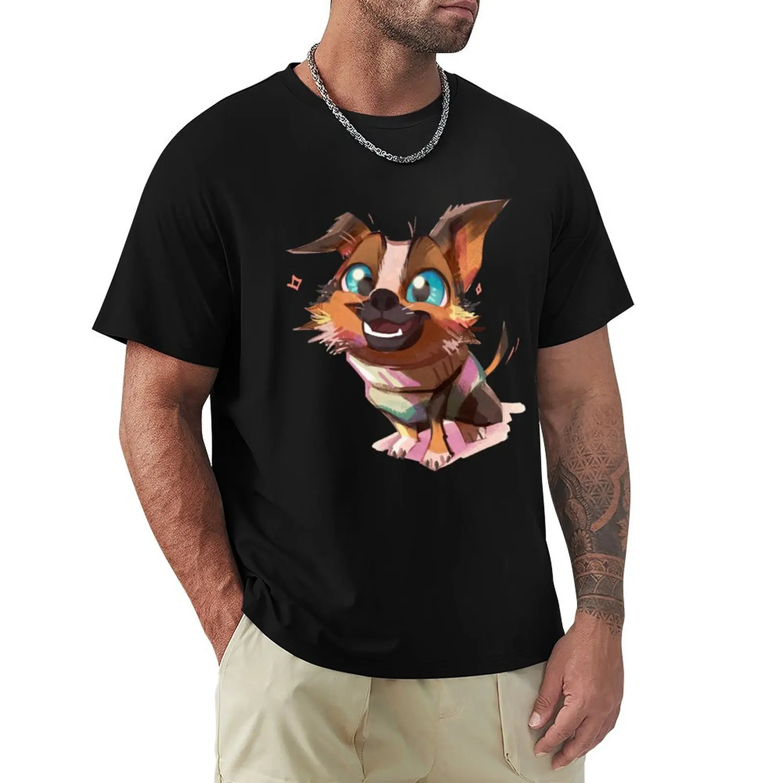 PERRO - Puss In Boots 2: The Last Wish T-Shirt man t shirts cotton T-Shirt
