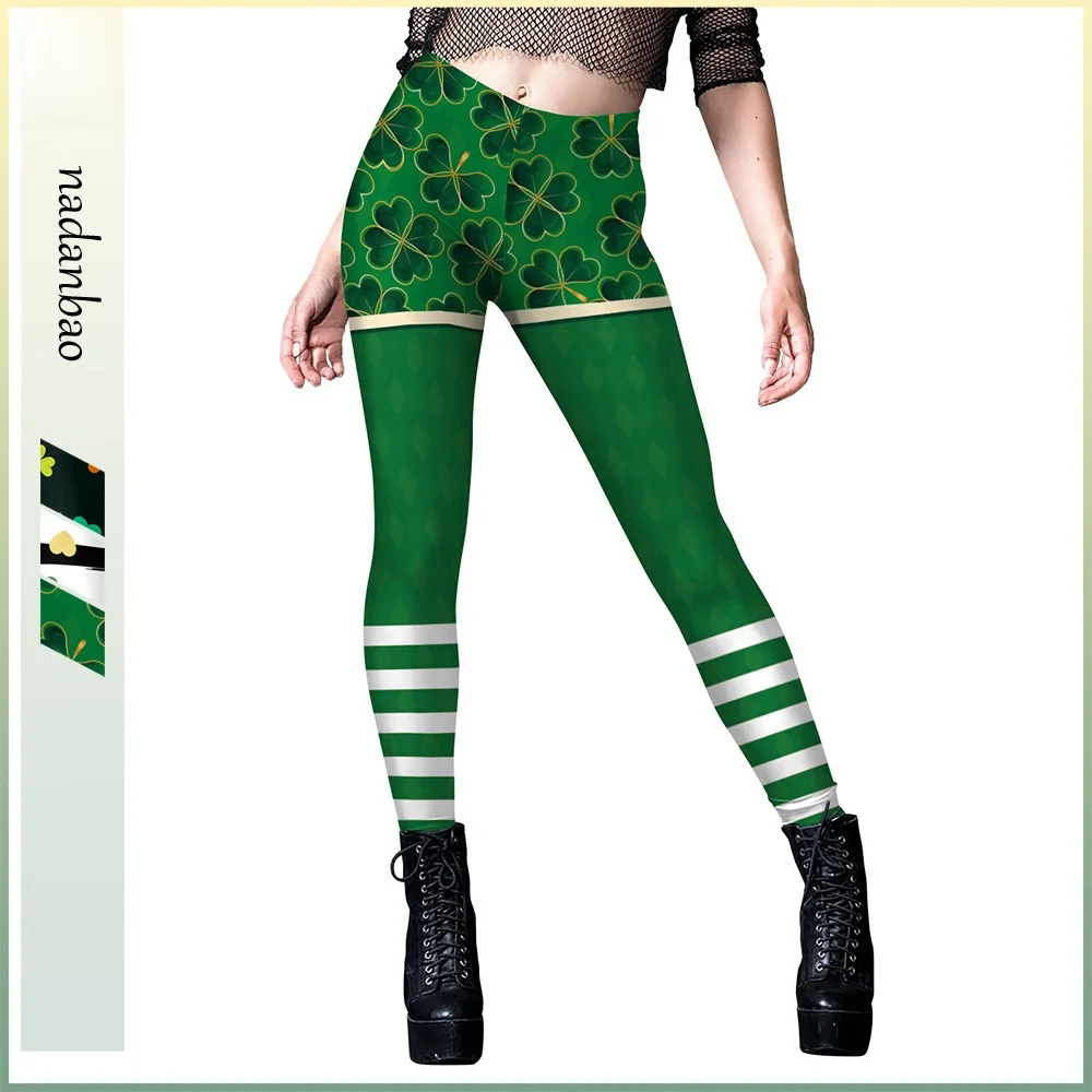 Chrisas Women's Yoga Pants Halloween Themed Trousers for Ladies Bottoms Fashionable Stretchy Leggings Mid-aged Suitable