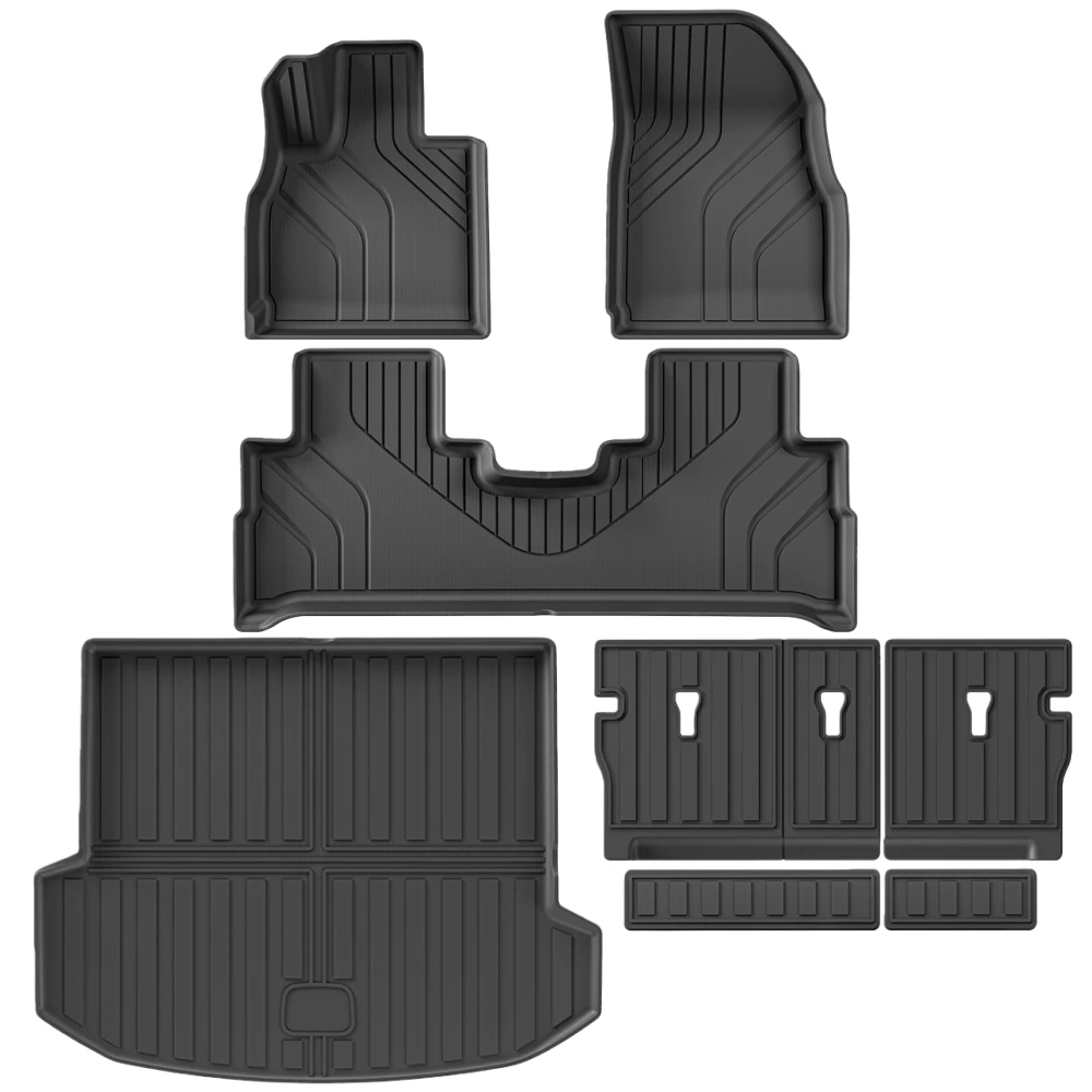 Für JAECOO OMODA 9 OMODA C9 / Chery Exeed RX Benzinversion 2023 2024 2025 Autofußmatten Kofferraummatte TPE 3D-Matte – Detail 9