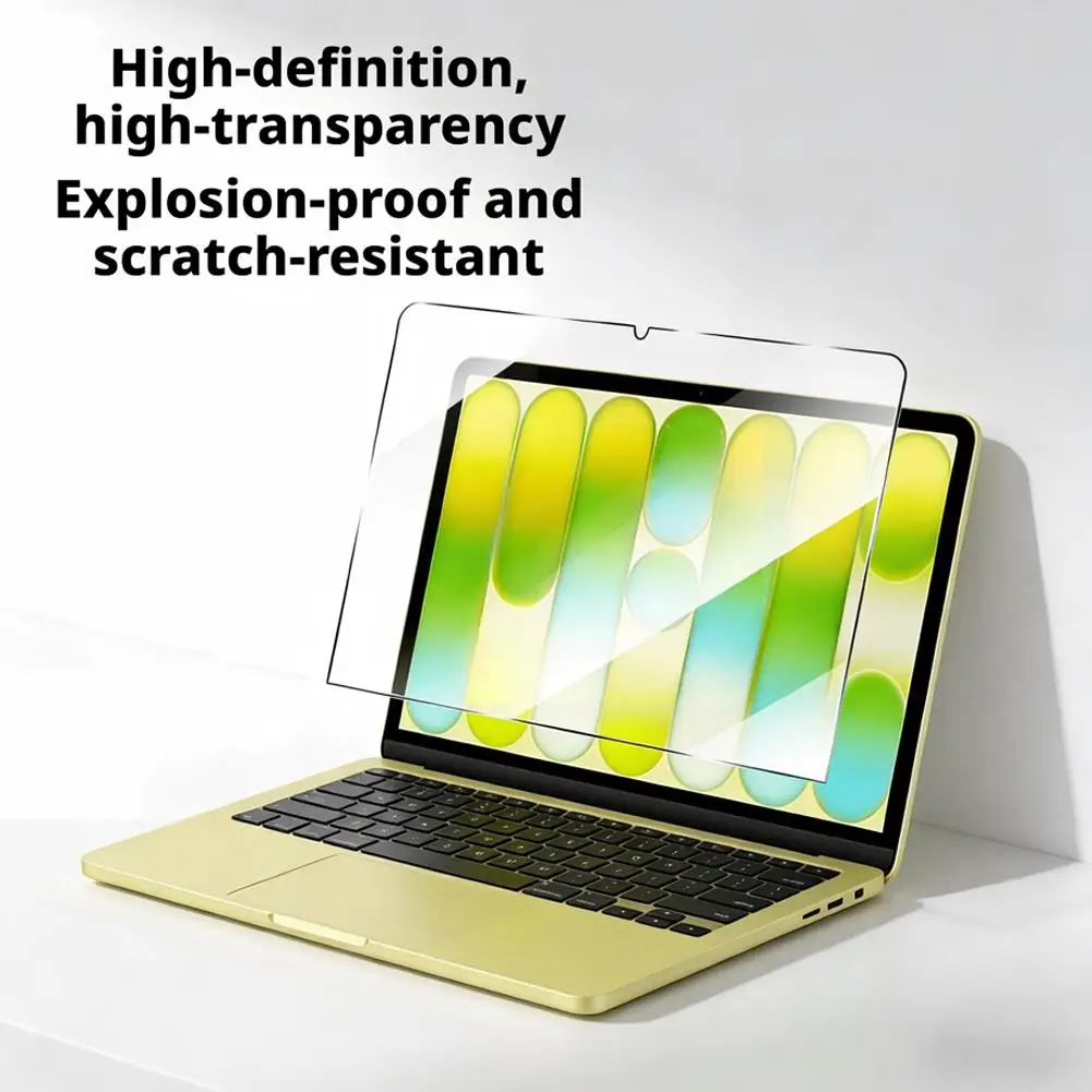 For Macbook Neo 13-Inch Tempered Glass Protective Film Hd Scratch-Resistant Notebook Screen Protector Packaging With Kraft Paper