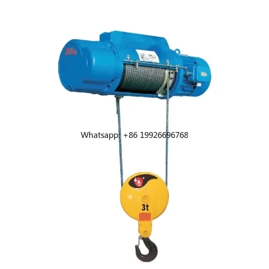 

2024 New CD1 One Single Speed Wire Rope Electric Lift Hoist Manufacture