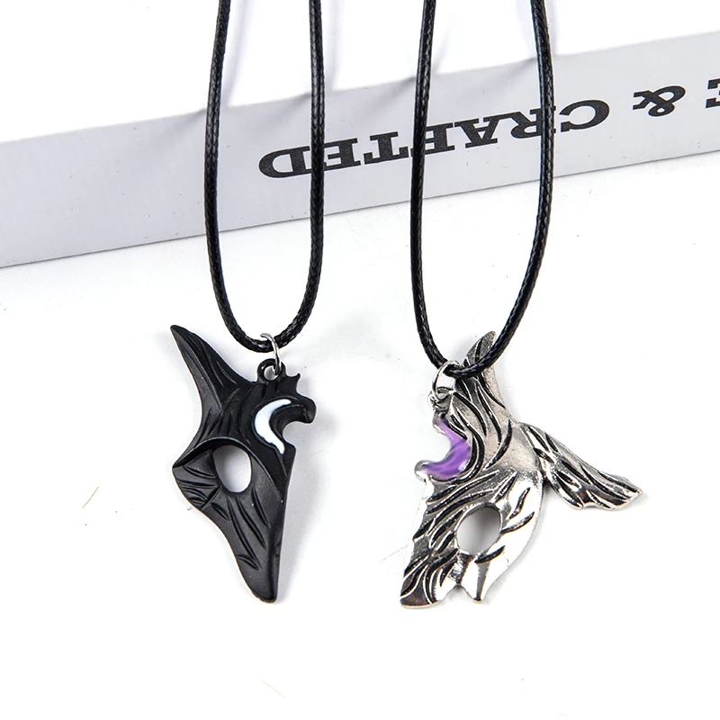 【Ja】1 Par de Collares para Pareja - Colgante Eternal Hunter y Kindred, Joyería de Regalo para Enamorados