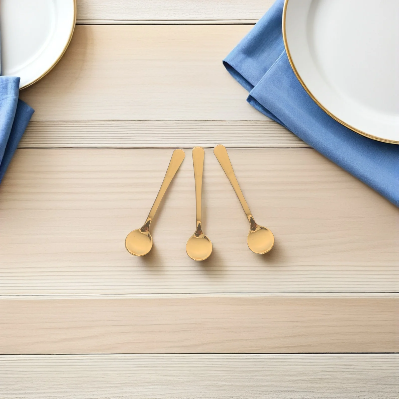 

20Pcs Mini Stainless Steel Spoons Tiny Coffee Stirrer Spoon 2.95 Inch Multipurpose Salt Spice Honey Teaspoons for Kitchen