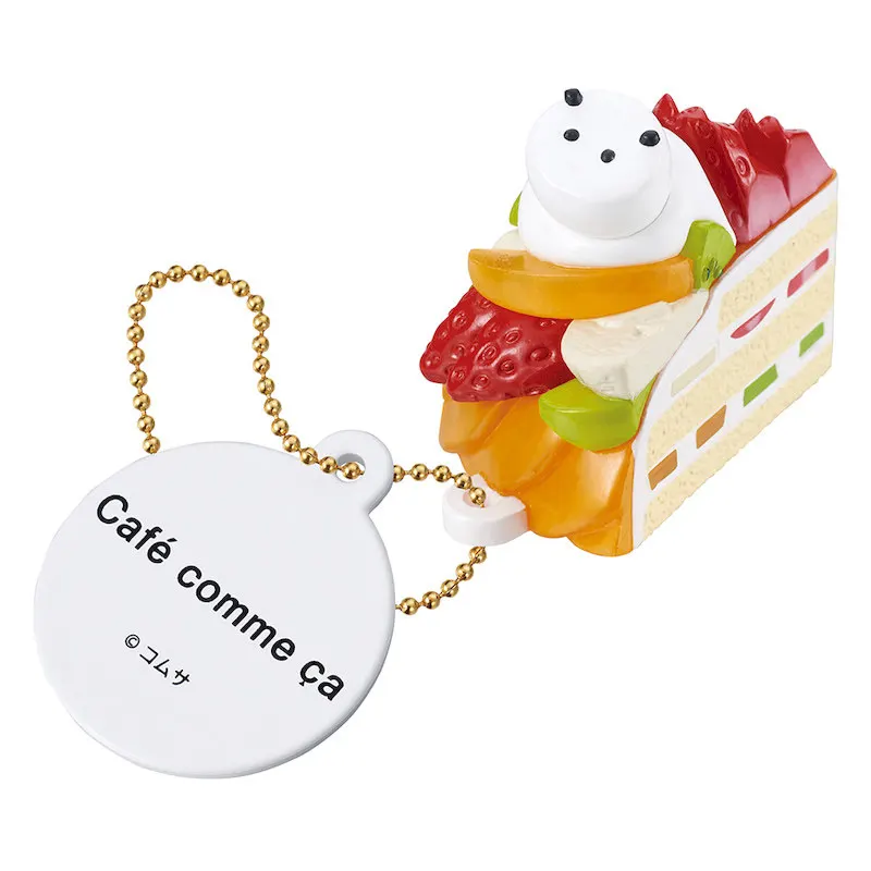 

New TOMY Domy Matsuzakaya Ueno Store Miniature Panda Food Model Pendant Bag Pendant Twisted Egg Surprise Gift