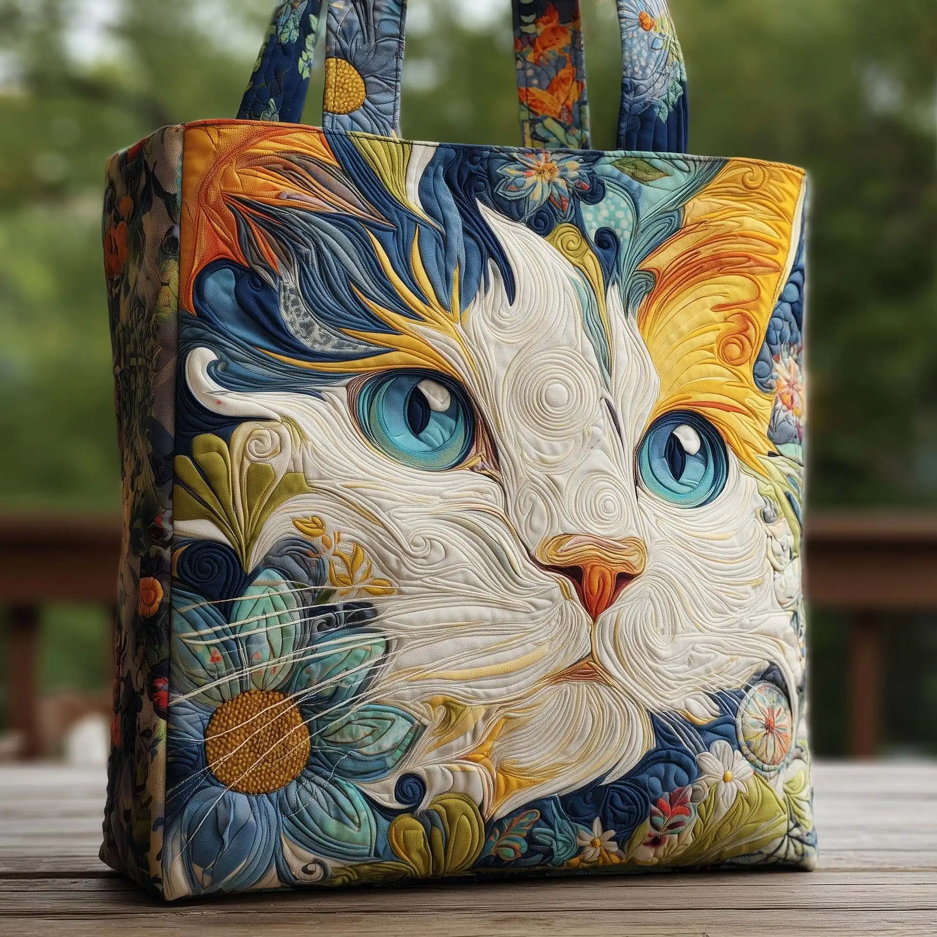3D Printed Quilted Tote Bag Shopping Bags Gifts Shoulder Bag Handbag Sport Bag elegant Travel Beach Hiking Camping