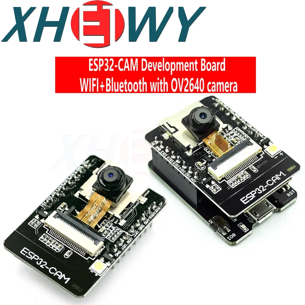 1PCS ESP32-CAM development board WiFi+Bluetooth module ESP32 serial port with OV2640 camera module CH340C MICRO interface