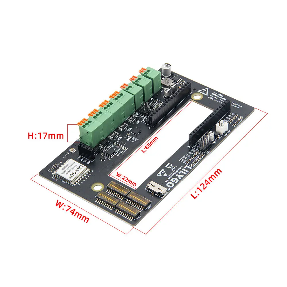 LILYGO T-SIM Shield T-SIM7600E/G/SA-H T-A7670G/E/SA 4G LTE GSM Communication Module Development Board