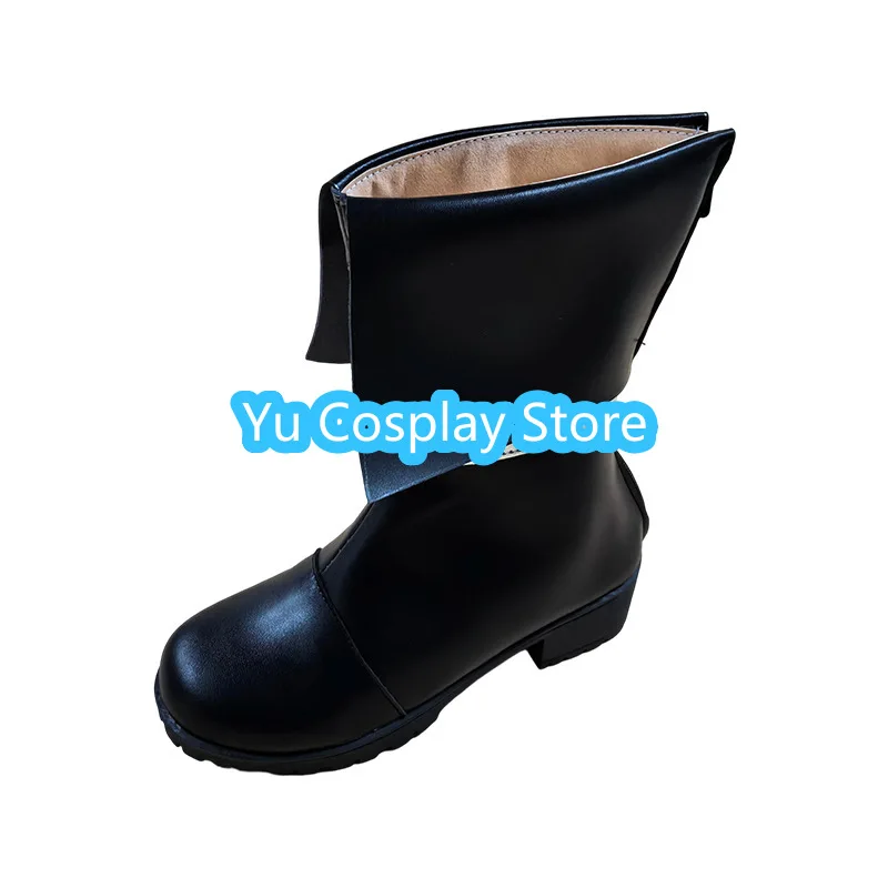 ゆうコスプレストア ホロライブV 白神ふぶき コスプレ靴 アニメコスプレ靴 ブーツ ハロウィンコスチューム小道具
