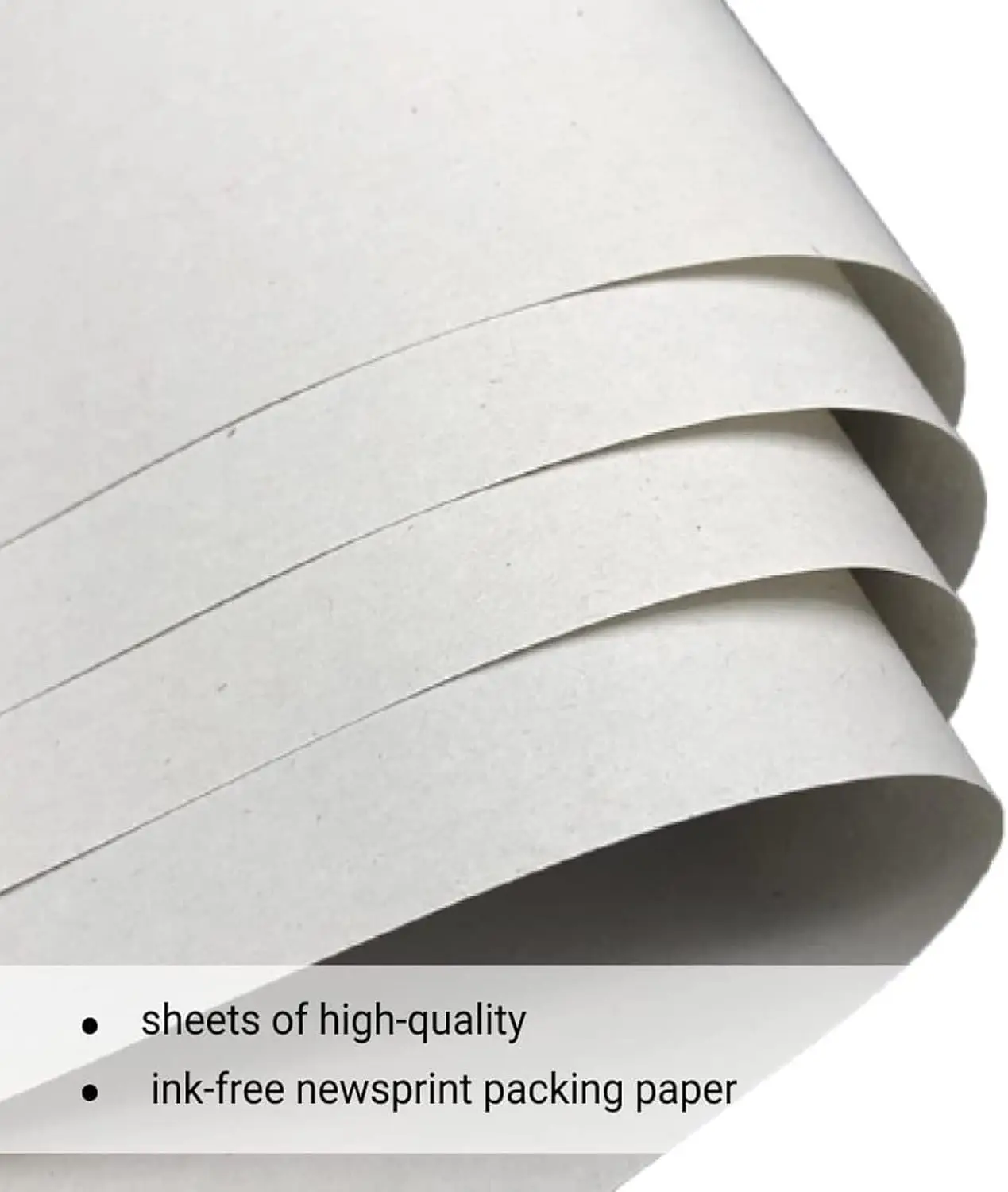 Large Packing Paper Sheets for Moving 31" x 21.5" Packaging Newsprint Paper 50 Pack Packing Paper for Wrapping Fragiles, Paper