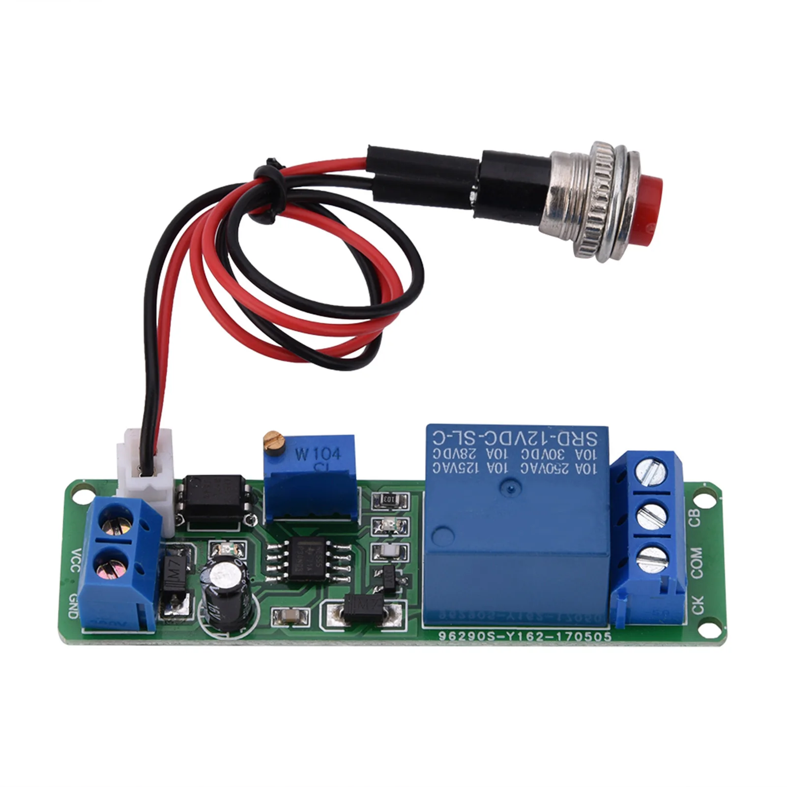 

Adjustable Timer Module Delay Off Module 12V Adjustable Timer Delay Turn OFF Module Timing Relay Time 1~10sec