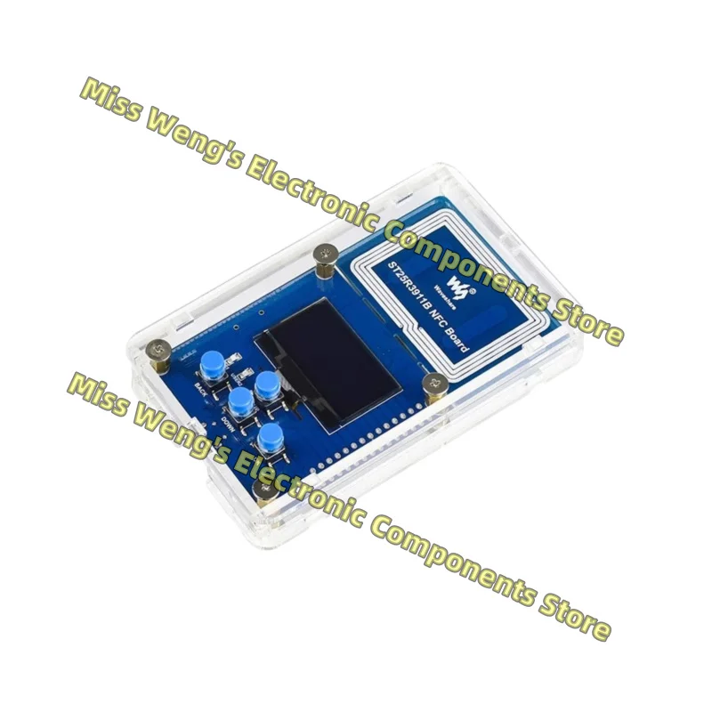 ST25R3911BNNFC development kit/reader with AT32 support for multiple NFC protocols