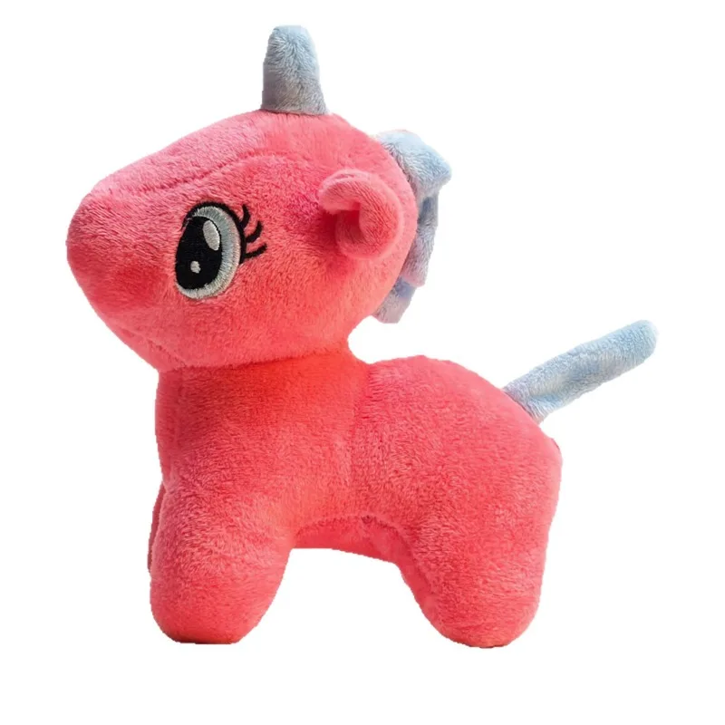 

Dog Plush Toy Squeaky Unicorn Chew Toy Interactive Training Bite Resistant Soft Stuffed Pet Toy For Small Medium Dogs