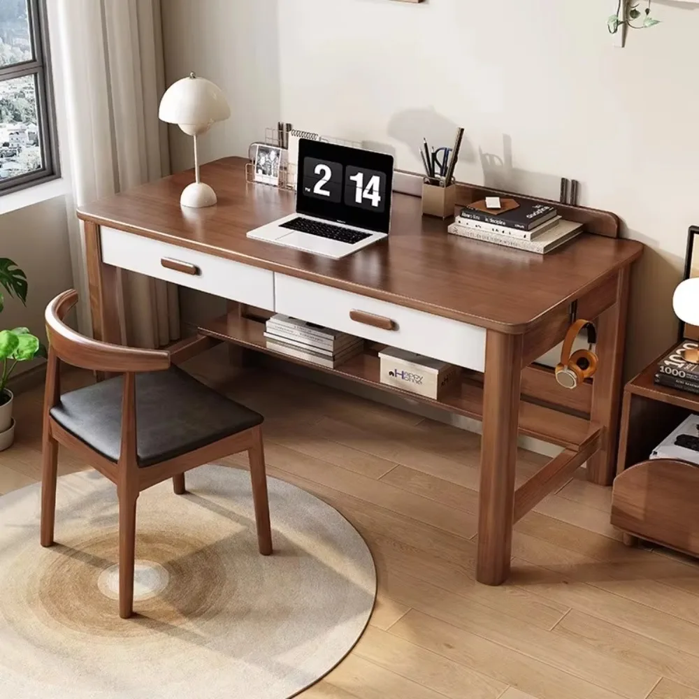 Modern Rock Beam Desk Durable Design Computer Bedroom/Study Desk