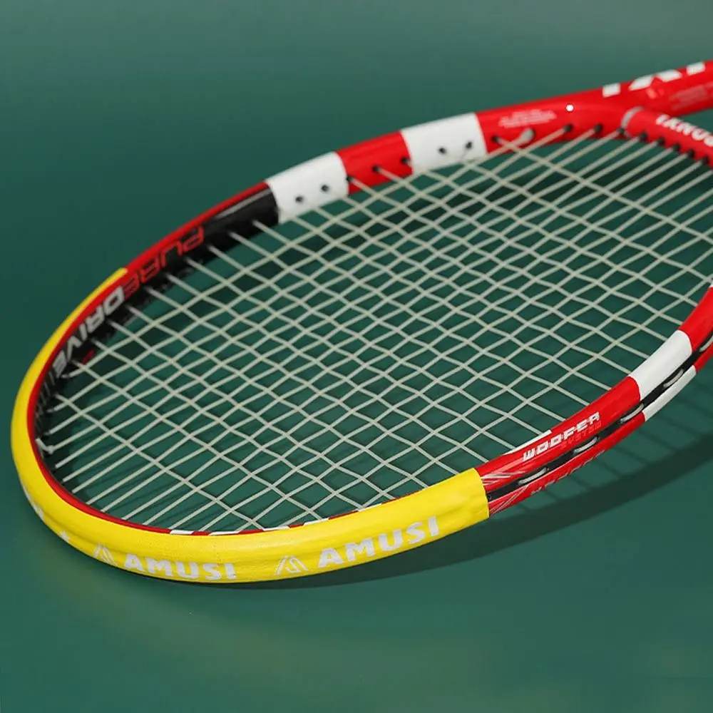 Multicolor Tennis Racket Head Sticker PU Scratch Prevention Frame Protection Tape Pickleball Paddle Anti-collision