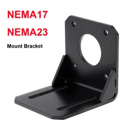 57 Stepper Motor Mount Bracket NEMA23 / Nema17 L Shaped Mounting Metal Base Holder Mount DC Motor Accessories