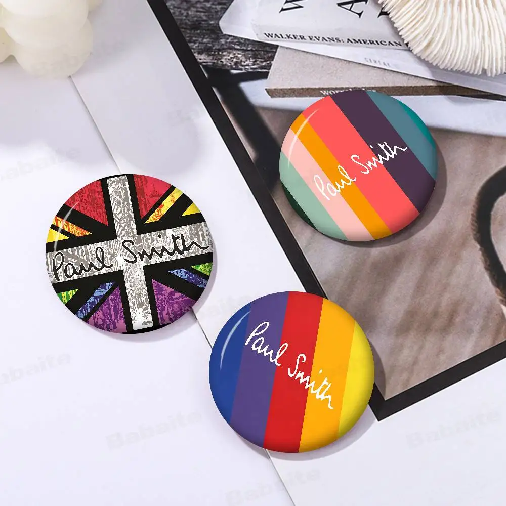 S-Smith Fashion P-Paul 58mm Animals Funny Brooches Badge Backpack Clothes Gift Accessory