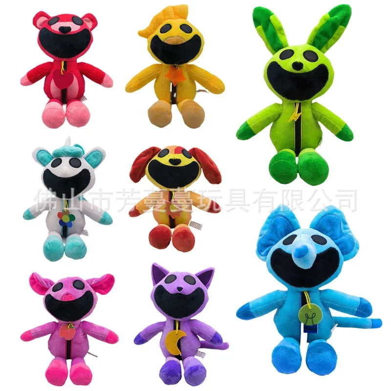 Smiling Critters Plush Doll Cartoon Game Catnap/dogday/pickypiggy Soft Sutffed Plushie Cute Anime Peluche Toys For Kids Gift