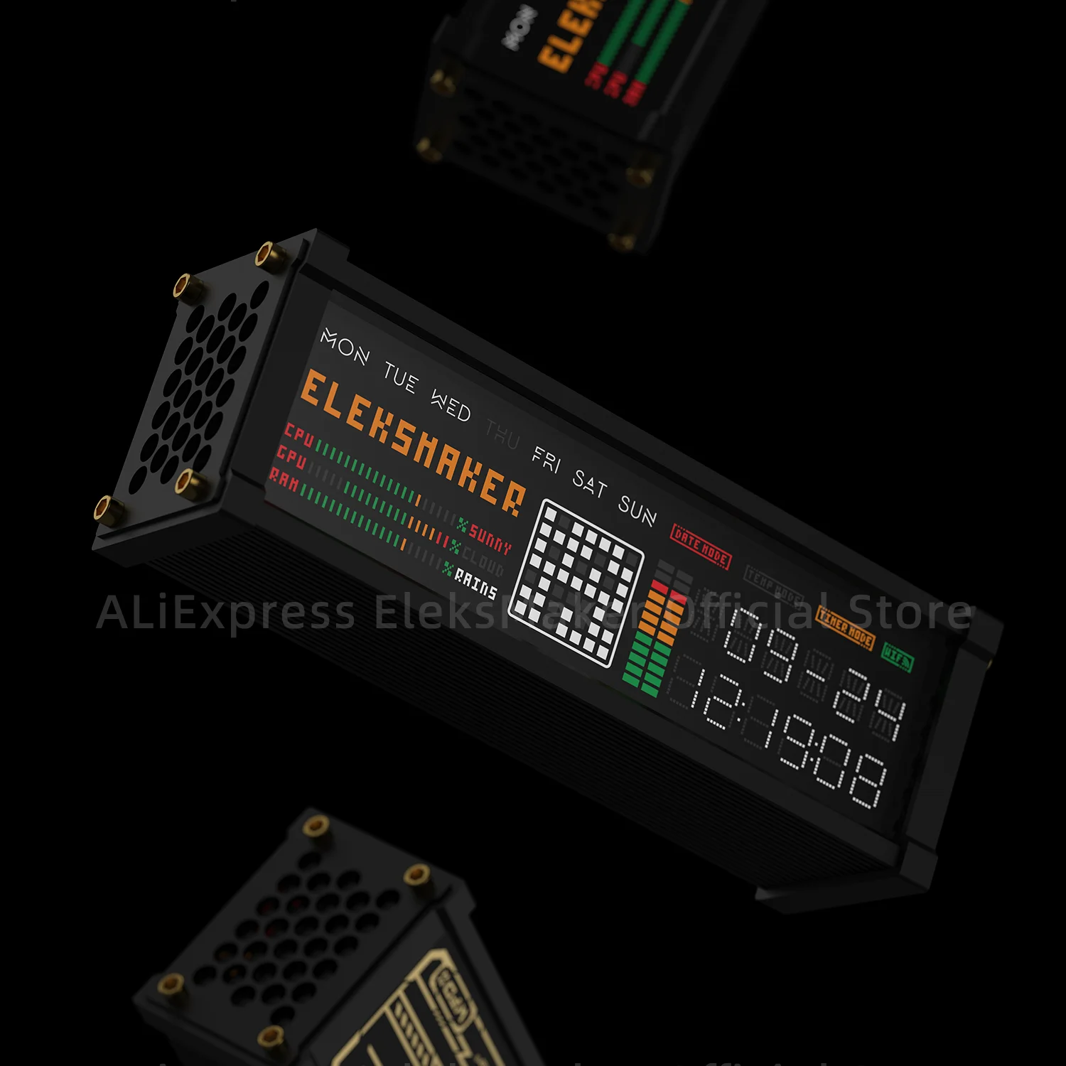 EleksMaker EleksTube IPS Eleks WFD2 Retro Glows Analog Nixie Tube elekstube clock
