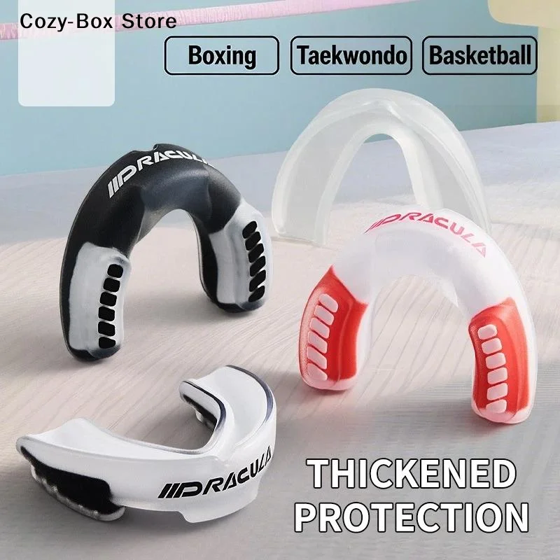 [ZY]Sports Adult Sports Mouthguard Muay Thai Boxing Teeth Rugby Fight Training Protection Mma Braces Fighting Mouth Guard[ZY]