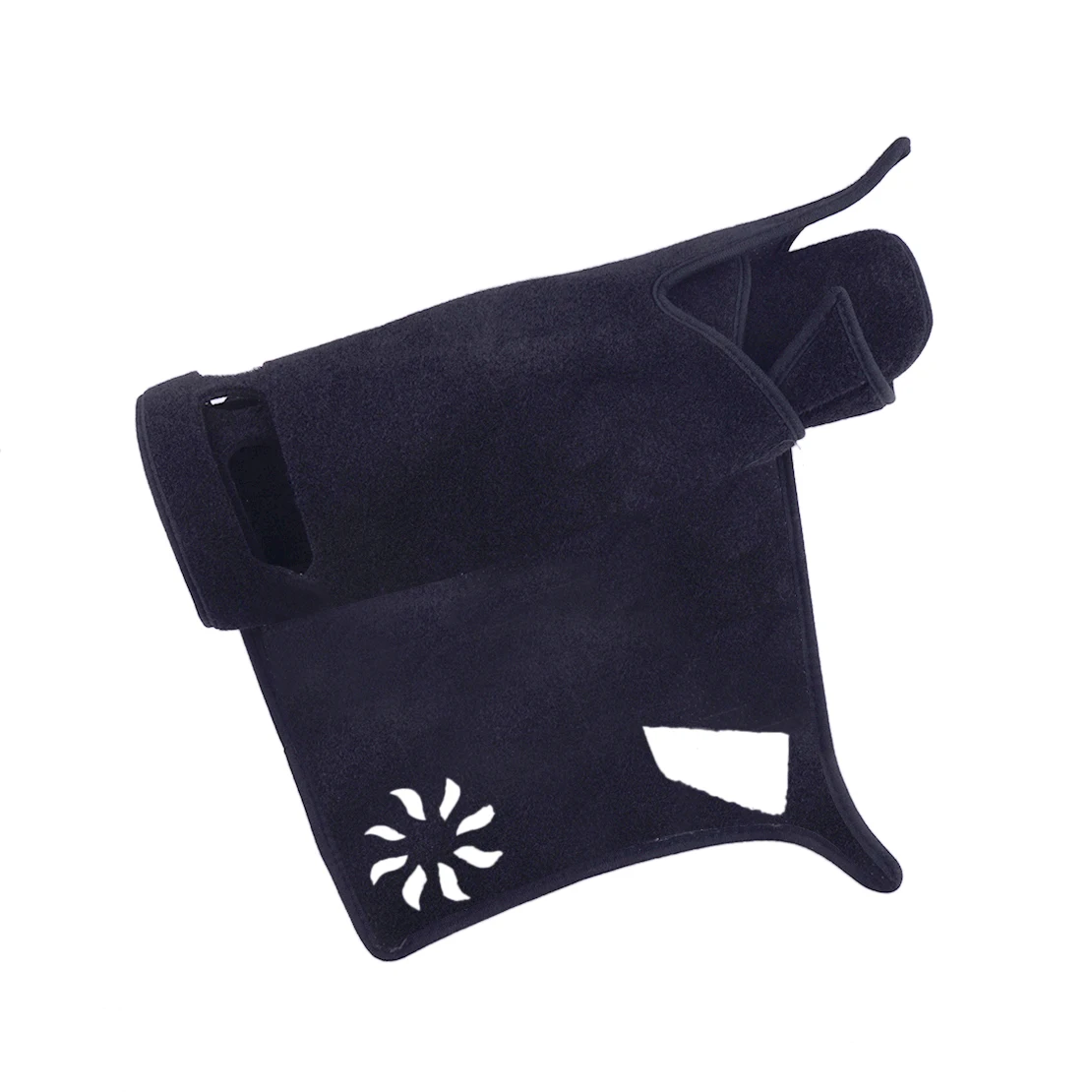

Car Dashmat Dashboard Cover Pad Protector LHD Fit for Nissan Navara D23 NP300 ST-X ST SL PRO-4X 2021 2022 2023 Black