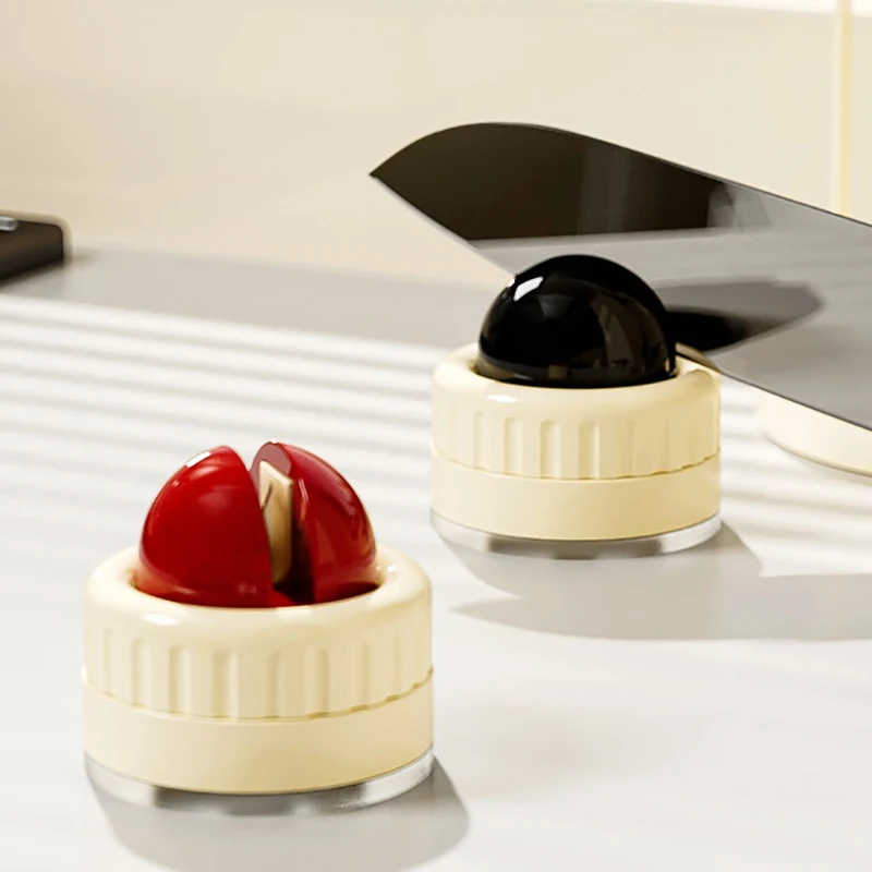 

Household Portable Knife Sharpener Suction Cup Knife Sharpener Quick Sharpening Stone Professional Knife Sharpener For Kitchen